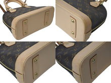 画像をギャラリービューアに読み込む, 極美品 LOUIS VUITTON ルイヴィトン アルマBB ハンドバッグ M53152 ショルダー 2WAY モノグラムキャンバス PVC レザー 中古 4c072908