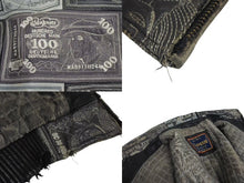 画像をギャラリービューアに読み込む, al wissam アルウィッサム レザージャケット 総刺繍 SOURCE MAGAZINE レザー ブラック 4KL 中古 4c072910