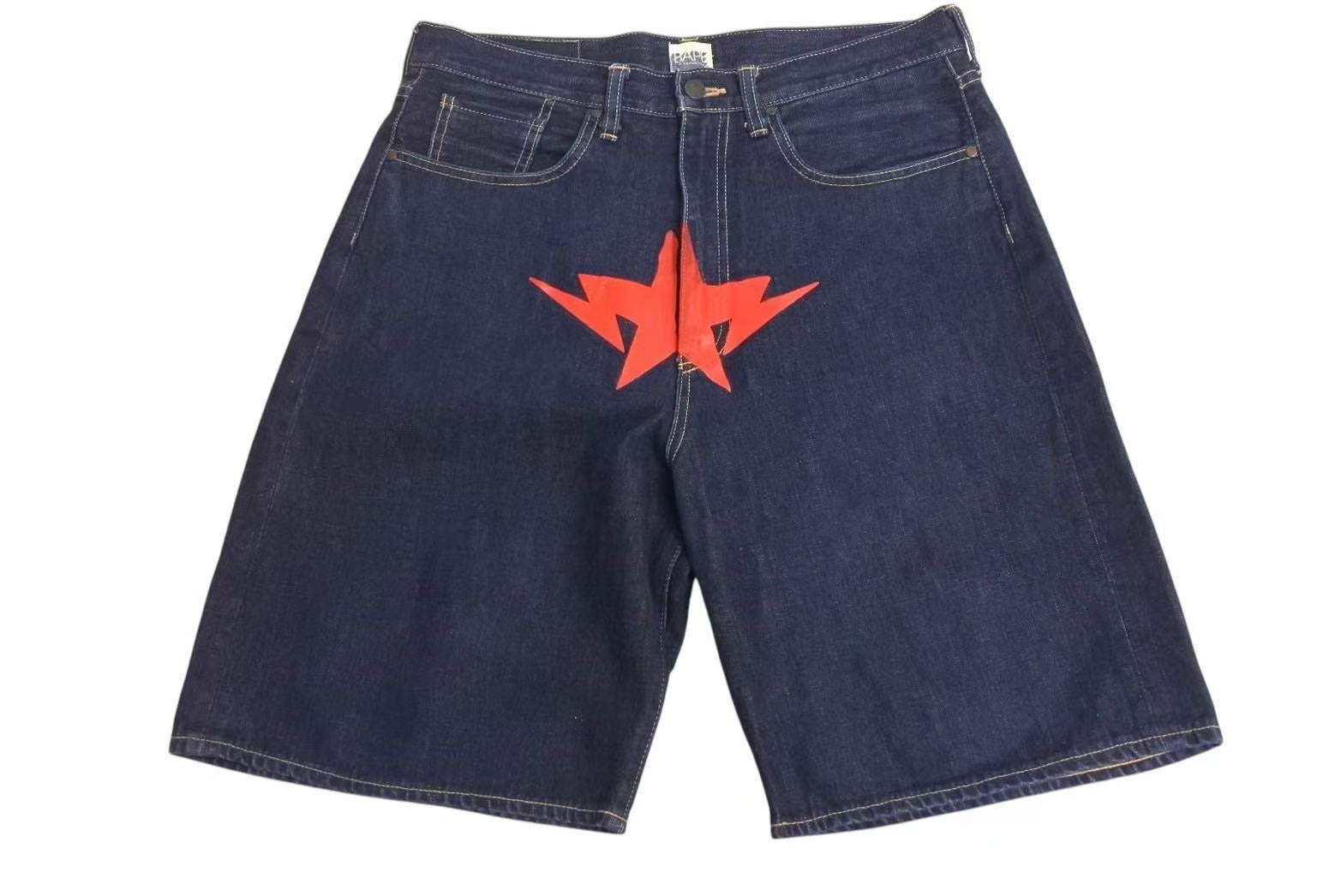 A BATHING APE アベイシングエイプ ショートパンツ パンツ デニム