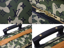 画像をギャラリービューアに読み込む, 極美品 LOUIS VUITTON ルイヴィトン ペガス60 村上隆 キャリーバッグ 2008年 M23333 モノグラモフラージュキャンバス 中古 4a000092