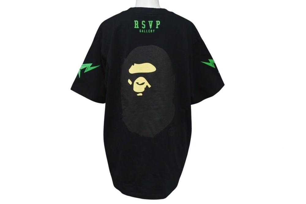 極美品 A BATHING APE X RSVP GALLERY TEE アベイシングエイプ X アールエスブイピーギャラリーTシャツ L 中古 4c072972
