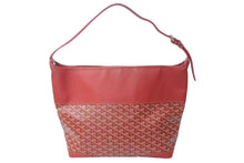 画像をギャラリービューアに読み込む, 極美品 GOYARD ゴヤール グレナディン ワンショルダーバッグ LUY020131 レザー PVC レッド シルバー金具 中古 4c072976