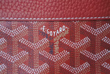 画像をギャラリービューアに読み込む, 極美品 GOYARD ゴヤール グレナディン ワンショルダーバッグ LUY020131 レザー PVC レッド シルバー金具 中古 4c072976