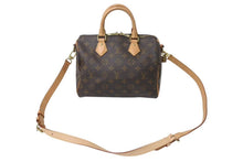画像をギャラリービューアに読み込む, 極美品 LOUIS VUITTON ルイヴィトン スピーディ バンドリエール25 ハンドバッグ M41113 2WAY ショルダー モノグラム ブラウン 新型 中古4c072977