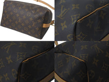 画像をギャラリービューアに読み込む, 極美品 LOUIS VUITTON ルイヴィトン スピーディ バンドリエール25 ハンドバッグ M41113 2WAY ショルダー モノグラム ブラウン 新型 中古4c072977