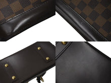 画像をギャラリービューアに読み込む, 極美品 LOUIS VUITTON ルイヴィトン アルマBB 2WAY ハンドバッグ N41221 ダミエ エベヌ ブラウン ショルダー PVC レザー 中古 4c072978