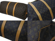 画像をギャラリービューアに読み込む, LOUIS VUITTON ルイヴィトン キーポルバンドリエール50 ボストンバッグ M41416 モノグラムキャンバス ブラウン 美品 中古 4c072980