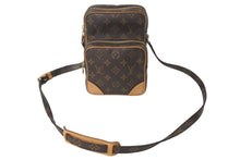 画像をギャラリービューアに読み込む, LOUIS VUITTON ルイヴィトン アマゾン ショルダーバッグ モノグラム M45236 ブラウン ゴールド金具 美品 中古 4c072983