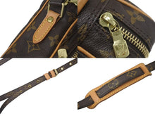 画像をギャラリービューアに読み込む, LOUIS VUITTON ルイヴィトン アマゾン ショルダーバッグ モノグラム M45236 ブラウン ゴールド金具 美品 中古 4c072983
