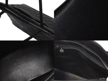 Load image into Gallery viewer, CHANEL シャネル 復刻トート ハンドバッグ ココマーク 6番台 キャビアスキン ブラック キルティング シルバー金具 美品 中古 4c072986