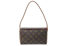 Load image into Gallery viewer, LOUIS VUITTON ルイヴィトン ハンドバッグ レシタル モノグラムキャンバス M51900 ゴールド金具 ブラウン 美品 中古 4c072987