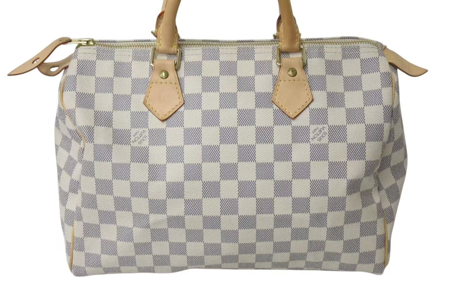 ルイヴィトン ダミエ スピーディ30 ハンドバッグ 極美品 LOUIS VUITTON ルイヴィトン ダミエ スピーディ 30