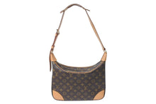 画像をギャラリービューアに読み込む, 極美品 LOUIS VUITTON ルイヴィトン ブローニュ30 ショルダーバッグ M51265 モノグラム PVC レザー ゴールド金具 ブラウン 中古 4c072994