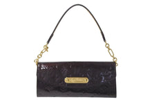 Load image into Gallery viewer, LOUIS VUITTON ルイヴィトン ヴェルニ サンセット ブルーバード ハンドバッグ M93542 アマラント エナメル 良品 中古 4c073001