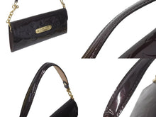 Load image into Gallery viewer, LOUIS VUITTON ルイヴィトン ヴェルニ サンセット ブルーバード ハンドバッグ M93542 アマラント エナメル 良品 中古 4c073001