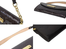 Load image into Gallery viewer, LOUIS VUITTON ルイヴィトン ヴェルニ サンセット ブルーバード ハンドバッグ M93542 アマラント エナメル 良品 中古 4c073001