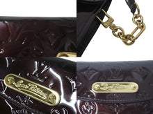Load image into Gallery viewer, LOUIS VUITTON ルイヴィトン ヴェルニ サンセット ブルーバード ハンドバッグ M93542 アマラント エナメル 良品 中古 4c073001