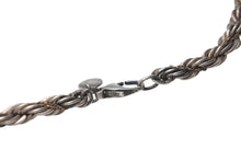 画像をギャラリービューアに読み込む, TIFFANY&amp;Co. ティファニー スクリュー ツイスト チェーン ネックレス コンビ シルバー925 イエローゴールド K18YG SV925 45.6g ジュエリー 美品 中古 4c073002 正規品