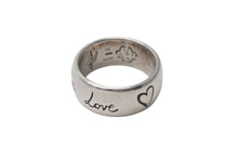 Load image into Gallery viewer, GUCCI グッチ リング BLIND FOR LOVE RING 指輪 10g 16.5号 シルバー925 スターリング 中古 4c073003