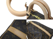 画像をギャラリービューアに読み込む, 極美品 LOUIS VUITTON ルイヴィトン キーポル バンドリエール 50 ボストンバッグ M41416 モノグラム ブラウン 中古 4c073010