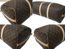 画像をギャラリービューアに読み込む, 極美品 LOUIS VUITTON ルイヴィトン キーポル バンドリエール 50 ボストンバッグ M41416 モノグラム ブラウン 中古 4c073010