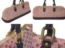画像をギャラリービューアに読み込む, LOUIS VUITTON ルイヴィトン アルマ ロン チェリー ハンドバッグ モノグラムミニ M92207 チェリー ゴールド金具 美品 中古 4c073011