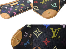 画像をギャラリービューアに読み込む, 極美品 LOUIS VUITTON ルイヴィトン ポーチ M60097 ポシェット ミラMM モノグラムマルチカラー ブラック 中古 4c073013