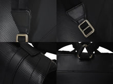 画像をギャラリービューアに読み込む, 極美品 LOUISVUITTON ルイヴィトン クリストファーMM リュック バックパック M50159 エピレザー ノワール シルバー 中古 4c073022