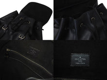 画像をギャラリービューアに読み込む, 極美品 LOUISVUITTON ルイヴィトン クリストファーMM リュック バックパック M50159 エピレザー ノワール シルバー 中古 4c073022
