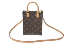 画像をギャラリービューアに読み込む, 新品同様品 LOUIS VUITTON ルイヴィトン プティットサックプラ ハンドバッグ M69442 2WAY モノグラム ブラウン ゴールド金具 中古 4c073023