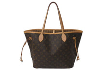 画像をギャラリービューアに読み込む, LOUIS VUITTON ルイヴィトン ネヴァーフルMM トートバッグ M40156 モノグラム ブラウン ゴールド金具 美品 中古 4c073024