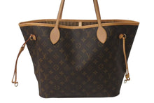 画像をギャラリービューアに読み込む, LOUIS VUITTON ルイヴィトン ネヴァーフルMM トートバッグ M40156 モノグラム ブラウン ゴールド金具 美品 中古 4c073024