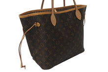 画像をギャラリービューアに読み込む, LOUIS VUITTON ルイヴィトン ネヴァーフルMM トートバッグ M40156 モノグラム ブラウン ゴールド金具 美品 中古 4c073024