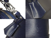 画像をギャラリービューアに読み込む, 極美品 LOUIS VUITTON ルイヴィトン アルマBB 2WAYバッグ ハンドバッグ ショルダーバッグ M40862 IC エピレザー ネイビー 中古 4c073025