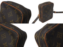 Load image into Gallery viewer, LOUIS VUITTON ルイヴィトン ミニダヌーブ ショルダーバッグ M45268 ブラウン モノグラム PVC レザー 美品 中古 4c073026