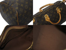 画像をギャラリービューアに読み込む, LOUIS VUITTON ルイヴィトン スピーディ30 ハンドバッグ M41526 モノグラムキャンバス ブラウン 美品 中古 4c073028