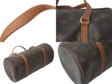 画像をギャラリービューアに読み込む, LOUIS VUITTON ルイヴィトン ハンドバック パピヨン30 GM 筒型 モノグラム M51365 ゴールド金具 ブラウン 美品 中古 4c073032