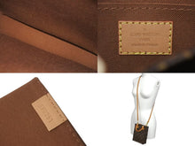 Load image into Gallery viewer, 極美品 LOUIS VUITTON ルイヴィトン プティットサックプラ 2WAY ハンドバッグ M69442 モノグラム ブラウン 中古 4c073033