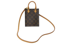 Load image into Gallery viewer, 極美品 LOUIS VUITTON ルイヴィトン プティットサックプラ 2WAY ハンドバッグ M69442 モノグラム ブラウン 中古 4c073033