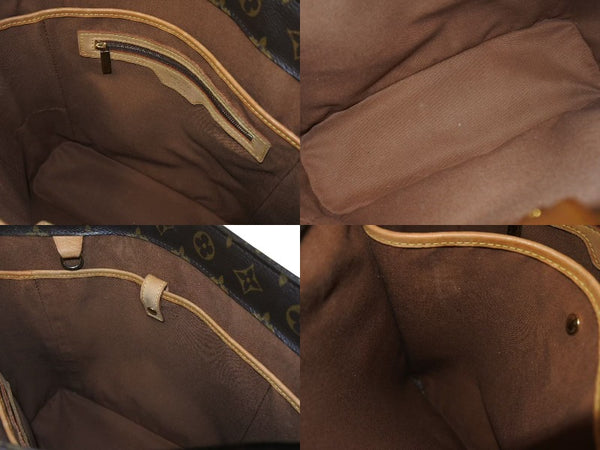 LOUIS VUITTON ルイ ヴィトン ヴァヴァンGM トートバッグ M51170 モノグラム PVC レザー ブラウン 美品 中古 4c073036