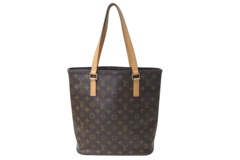 LOUIS VUITTON ルイ ヴィトン ヴァヴァンGM トートバッグ M51170 モノグラム PVC レザー ブラウン 美品 中古 4c073036