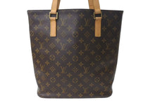 画像をギャラリービューアに読み込む, LOUIS VUITTON ルイ ヴィトン ヴァヴァンGM トートバッグ M51170 モノグラム PVC レザー ブラウン 美品 中古 4c073036