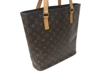 画像をギャラリービューアに読み込む, LOUIS VUITTON ルイ ヴィトン ヴァヴァンGM トートバッグ M51170 モノグラム PVC レザー ブラウン 美品 中古 4c073036