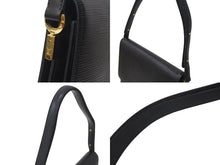 画像をギャラリービューアに読み込む, LOUIS VUITTON ルイヴィトン フリーラン エピ ワンショルダーバッグ M52415 ブラック ブルー エピレザー ゴールド金具 ロゴ 美品 中古 4c073037