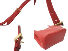 画像をギャラリービューアに読み込む, LOUIS VUITTON ルイヴィトン マンダラPM ハンドバッグ ショルダーバッグ M58932 エピレザー レッド ゴールド金具 美品 中古 4c073049