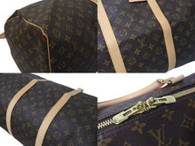 画像をギャラリービューアに読み込む, LOUIS VUITTON ルイヴィトン キーポル60 ボストンバッグ M41422 モノグラム ブラウン PVCコーティングキャンバス ヌメ革 美品 中古 4c073055
