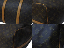 画像をギャラリービューアに読み込む, LOUIS VUITTON ルイヴィトン キーポルバンドリエール60 ボストンバッグ M41412 モノグラム PVC ヌメ革 ブラウン 美品 中古 4c073058