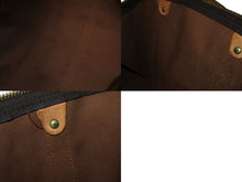 画像をギャラリービューアに読み込む, LOUIS VUITTON ルイヴィトン キーポルバンドリエール60 ボストンバッグ M41412 モノグラム PVC ヌメ革 ブラウン 美品 中古 4c073058