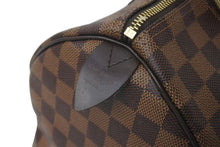 画像をギャラリービューアに読み込む, LOUIS VUITTON ルイヴィトン スピーディ30 ハンドバッグ ダミエ N41531 ゴールド金具 ブラウン 美品 中古 4c073064