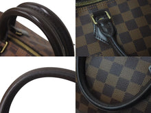 画像をギャラリービューアに読み込む, LOUIS VUITTON ルイヴィトン スピーディ30 ハンドバッグ ダミエ N41531 ゴールド金具 ブラウン 美品 中古 4c073064